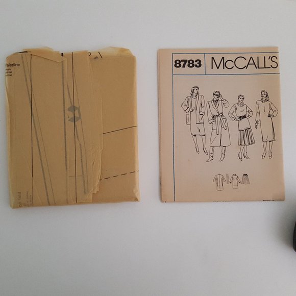 Vintage McCall's Sewing Pattern 8783 Miss Ex-Small Nancy Heller - Picture 6 of 10